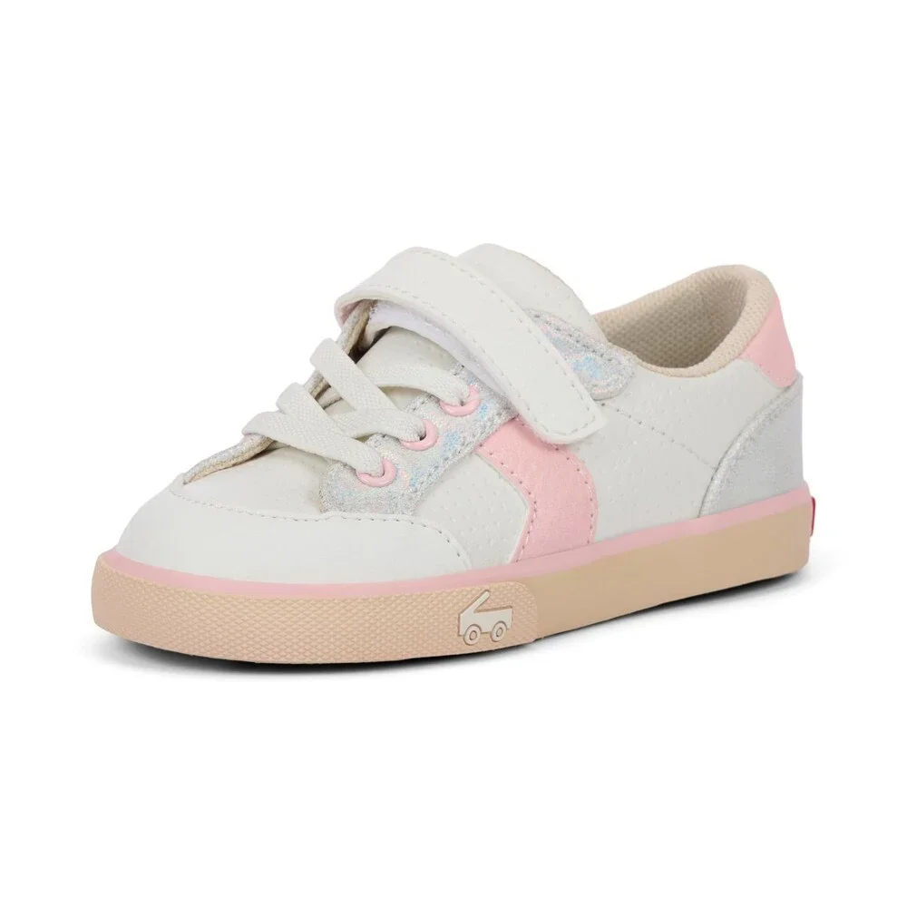See Kai Run Connor Sneakers Toddler 5 M White Pink Low Top Casual Shoes ZOGG3319